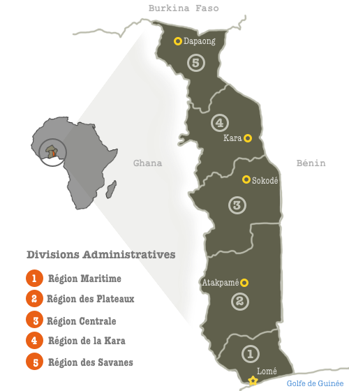 Togo-map